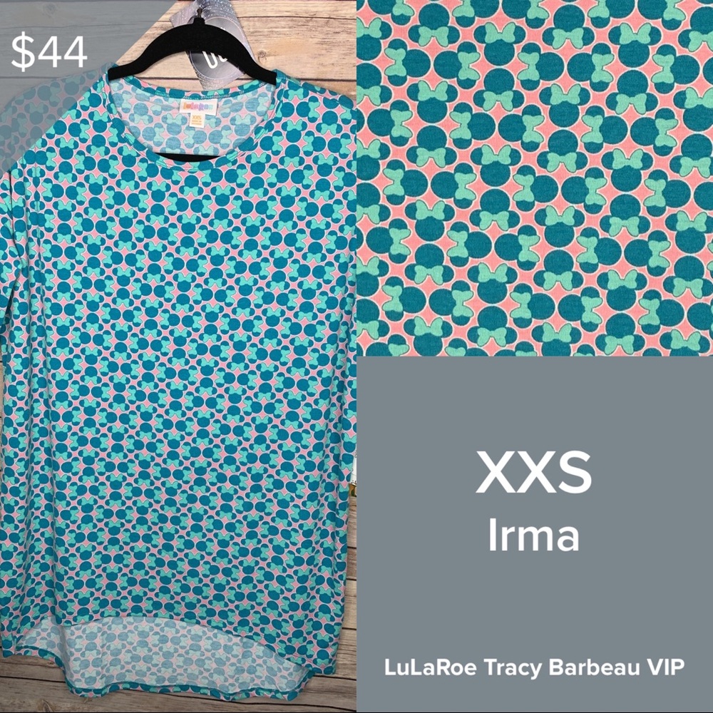Disney LuLaRoe XXS Irma top